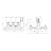 Установка повышения давления HYDRO MULTI-E 3 CRE3-5 Grundfos 98486603