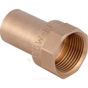 Переходник бронза Дн 15х1/2" труба/ВР Mapress Geberit 63558