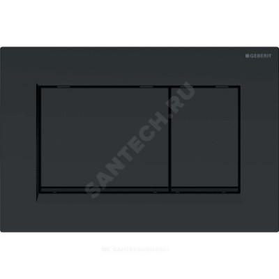 Кнопка для инсталляции Sigma 30 черный матовый лак/черный Geberit 115.883.16.1