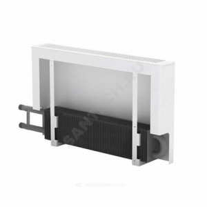 Конвектор настенный концевой Универсал ТБ КСК 20 (малой глубины) 0.787кВт з/у однотр с т/клапаном (пр) Danfoss 013G1813 бок/п НР 3/4" лев ТЗПО