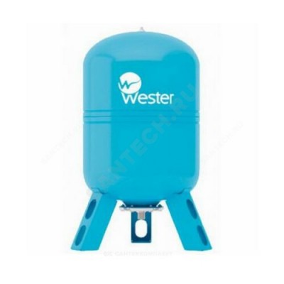 Гидроаккумулятор WAV 50 л 16 бар вертикальный Wester 2-14-0260