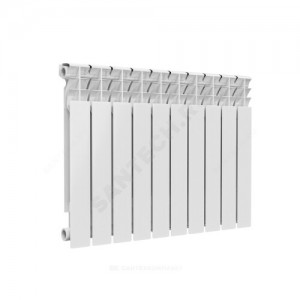Радиатор биметаллический Ultra Plus 500 10 секций Qну=1430 Вт RAL 9016 (белый) Ogint .