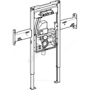 Инсталляция для умывальника Duofix в/к сифон Geberit 111.091.00.1