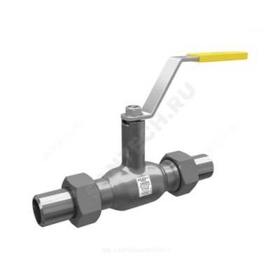 Кран шаровой сталь КШ.Ц.Ш Ду 80 Ру25 штуцер LD КШ.Ц.Ш.080/070.025.Н/П.02