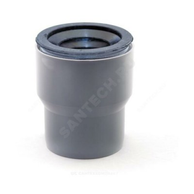 Переход PP-H на чугун серый Дн 75х50 б/нап с манжетой RTP (РосТурПласт) 15579