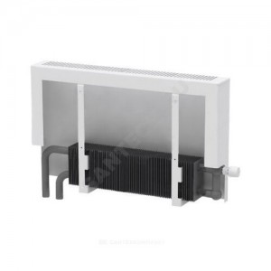 Конвектор настенный концевой Универсал ТБ НП КСК 20 (малой глубины) 1.966кВт двухтр с т/клапаном (угл) Danfoss 013G2152 ниж/п ВР 1/2" ТЗПО