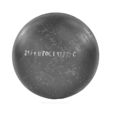 Заглушка сталь эллиптическая Дн 325х10,0 (Ду 300) п/привар ГОСТ 17379-2001 АРМАС