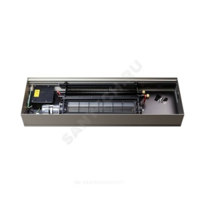 Конвектор внутрипольный QSKM без решетки с вентилятором Mohlenhoff QSKM-195-66-2750