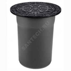 Люк чугун D400 (40T) TL-400 с телескопической трубой Ostendorf 635426 Люк чугун D400 (40T) TL-400 с телескопической трубой Ostendorf 635426