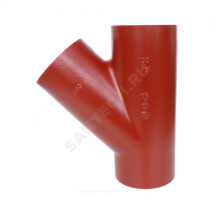 Тройник чугун SML Ду 150х150х45гр б/растр FP PREIS 10062