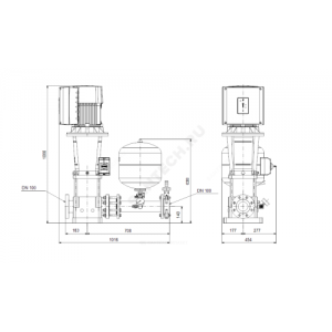Установка повышения давления Hydro Solo E CRE 64-1 Grundfos 91048917 Установка повышения давления Hydro Solo E CRE 64-1 Grundfos 91048917
