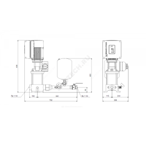 Установка повышения давления Hydro Solo E CRE 5-14 Grundfos 91048903 Установка повышения давления Hydro Solo E CRE 5-14 Grundfos 91048903