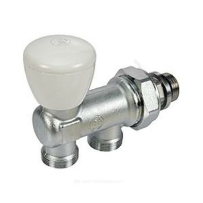 Узел нижнего подключения ручной регулировки R314N для однотр Ду 15 Ру10 1/2"x16 прямой штуцер с герметичной прокладкой Giacomini R314NX002