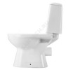 Унитаз-компакт Цезарь белый нижний подвод горизонт/выпуск 2/реж дюропласт микролифт Santek 1.WH30.1.746