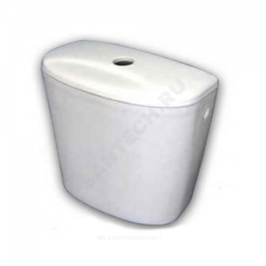 Бачок для унитаза Универсал белый боковой подвод без комплекта Лобненский стройфарфор .