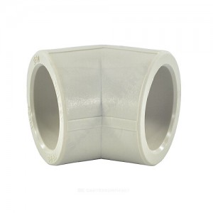 Угольник PP-R серый внутренняя пайка Дн 110х45гр VALFEX 10107110Г