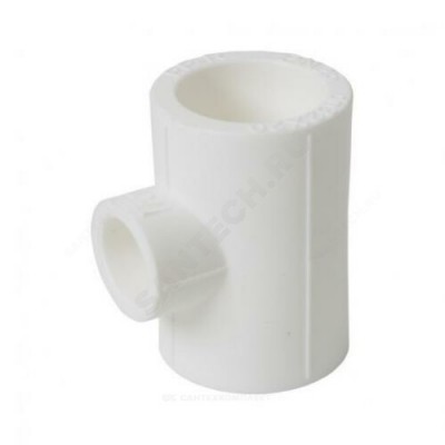 Тройник PP-R переходной белый внутренняя пайка Дн 90х63х90 RTP (РосТурПласт) 16005
