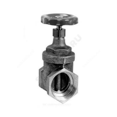 Задвижка запорная клиновая латунь Rp1 1/4" Grundfos 00ID0918