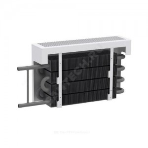 Конвектор настенный концевой Универсал СУПЕР КСК 20 ПАДП(Д) 1.471кВт з/у однотр с т/клапаном (пр) Danfoss 013G1813 бок/п НР 3/4" лев ТЗПО