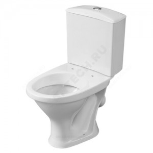 Унитаз-компакт Вест белый нижний подвод косой выпуск 1/реж полипропилен Santeri 1.P201.8.S00.00B.F