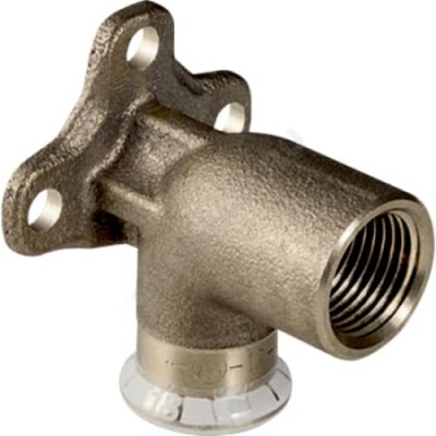 Водорозетка бронза 90гр Дн 22х3/4" пресс/ВР Mapress L=52мм Geberit 63457