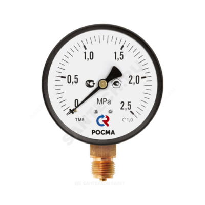 Манометр ТМ-310Р.00 радиальный Дк63мм 0-1,6 МПа G1/4" Росма 00000010237