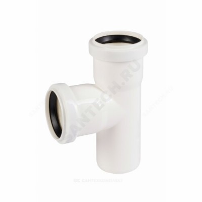 Тройник PP-H белый HT HTEAw Дн 32х32х87гр б/нап в/к Ostendorf 559660
