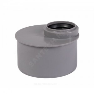 Переход PP-H эксцентрический короткий серый HT HTR Дн 110х50 б/нап в/к Ostendorf 115725 Переход PP-H эксцентрический короткий серый HT HTR Дн 110х50 б/нап в/к Ostendorf 115725