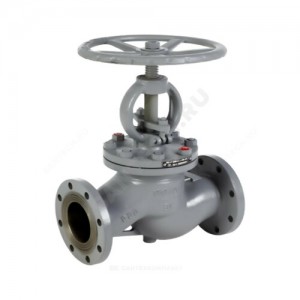 Клапан запорный сталь 15с65нж Ду 100 Ру16 Тмакс=425 оС фл МЗТА