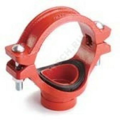 Отвод (седелка) под муфту грувлок XGQT04G Ду80х50 (Дн89х60) LEDE