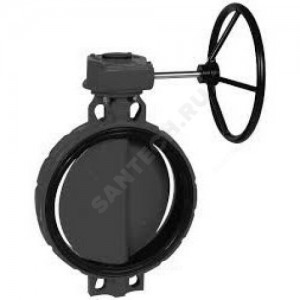 Затвор дисковый поворотный чугун VFY-WG(SYLAX) Ду 100 Ру16 межфл с редуктором диск чугун манжета EPDM эпоксидное покрытие чугунного диска затвора Danfoss 065B8423 Затвор дисковый поворотный чугун VFY-WG(SYLAX) Ду 100 Ру16 межфл с редуктором диск чугун манжета EPDM эпоксидное покрытие чугунного диска затвора Danfoss 065B8423