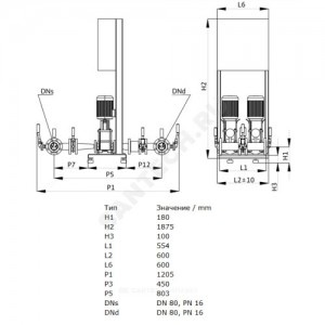 Установка пожаротушения CO-2 Helix V 1007/SK-FFS-R-05 Wilo 2453452 Установка пожаротушения CO-2 Helix V 1007/SK-FFS-R-05 Wilo 2453452