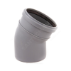 Отвод PP-H серый Дн 50х87гр б/нап в/к RTP (РосТурПласт) 11346
