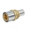Муфта переходная МП/PE-X латунь пресс Дн 26х16 RM103 Giacomini RM103Y016 Муфта переходная МП/PE-X латунь пресс Дн 26х16 RM103 Giacomini RM103Y016