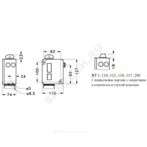 Реле давления RT107 - Danfoss 017-513666