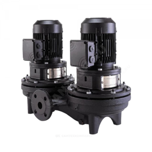 Насос ин-лайн с сухим ротором TPD 50-60/4-A-F-A-BQBE PN6/10 сдвоенный 3х220-240/380-415В/50 Гц Grundfos 99222006