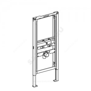 Инсталляция для писсуара Duofix без кнопки смыва Geberit 111.686.00.1