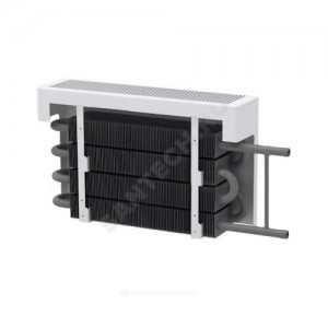 Конвектор настенный концевой Универсал СУПЕР КСК 20 ПАДП(Д) 1.471кВт з/у однотр с т/клапаном (пр) Danfoss 013G1813 бок/п НР 3/4" прав ТЗПО