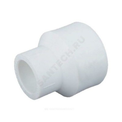 Муфта PP-R переходная белая внутр/наруж пайка Дн 75х50 RTP (РосТурПласт) 21311