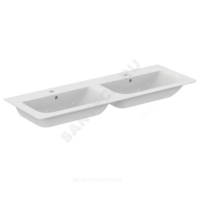 Умывальник подвесной CONNECT AIR Vanity 134 2 отверстия п/смес Ideal Standard E027201