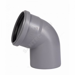 Отвод PP-H серая HT HTB Дн 110х67гр б/нап в/к Ostendorf 115130 Отвод PP-H серая HT HTB Дн 110х67гр б/нап в/к Ostendorf 115130