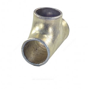 Тройник сталь оц равнопроходной Дн 21,3х2,0 (Ду 15) бесшовный исп 1 под приварку ГОСТ 17376-2001