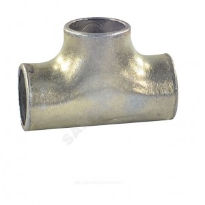 Тройник сталь оц равнопроходной Дн 21,3х2,0 (Ду 15) бесшовный исп 1 под приварку ГОСТ 17376-2001