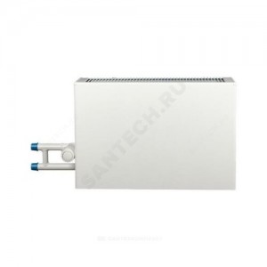 Конвектор настенный концевой "Универсал С" КСК 20 К (А07) (средней глубины) 0.7кВт з/у однотр с т/клапаном (пр) Danfoss 013G1809 бок/п под приварку лев Сантехпром 6001107