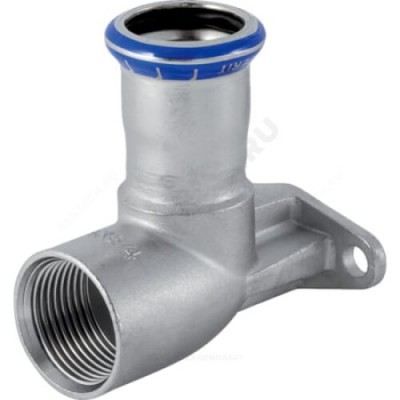 Водорозетка сталь нерж Дн 22х1/2" пресс/ВР L=65мм Mapress Geberit 33425