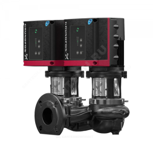 Насос ин-лайн с сухим ротором TPE2 D 80-120-N-A-F-A-BQQE PN10 сдвоенный 1х200-240В/50 Гц Grundfos 98437786