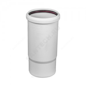 Патрубок PP-H компенсационный бесшумный белый Дн 110 б/нап в/к RTP (РосТурПласт) 24573 Патрубок PP-H компенсационный бесшумный белый Дн 110 б/нап в/к RTP (РосТурПласт) 24573