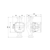 Насос циркуляционный с мокрым ротором ALPHA SOLAR 15-75 130 Grundfos 98989298