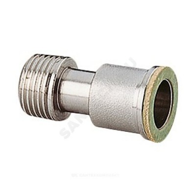 Удлинитель телескопический R173P Ду 20 хром Giacomini R173PX004